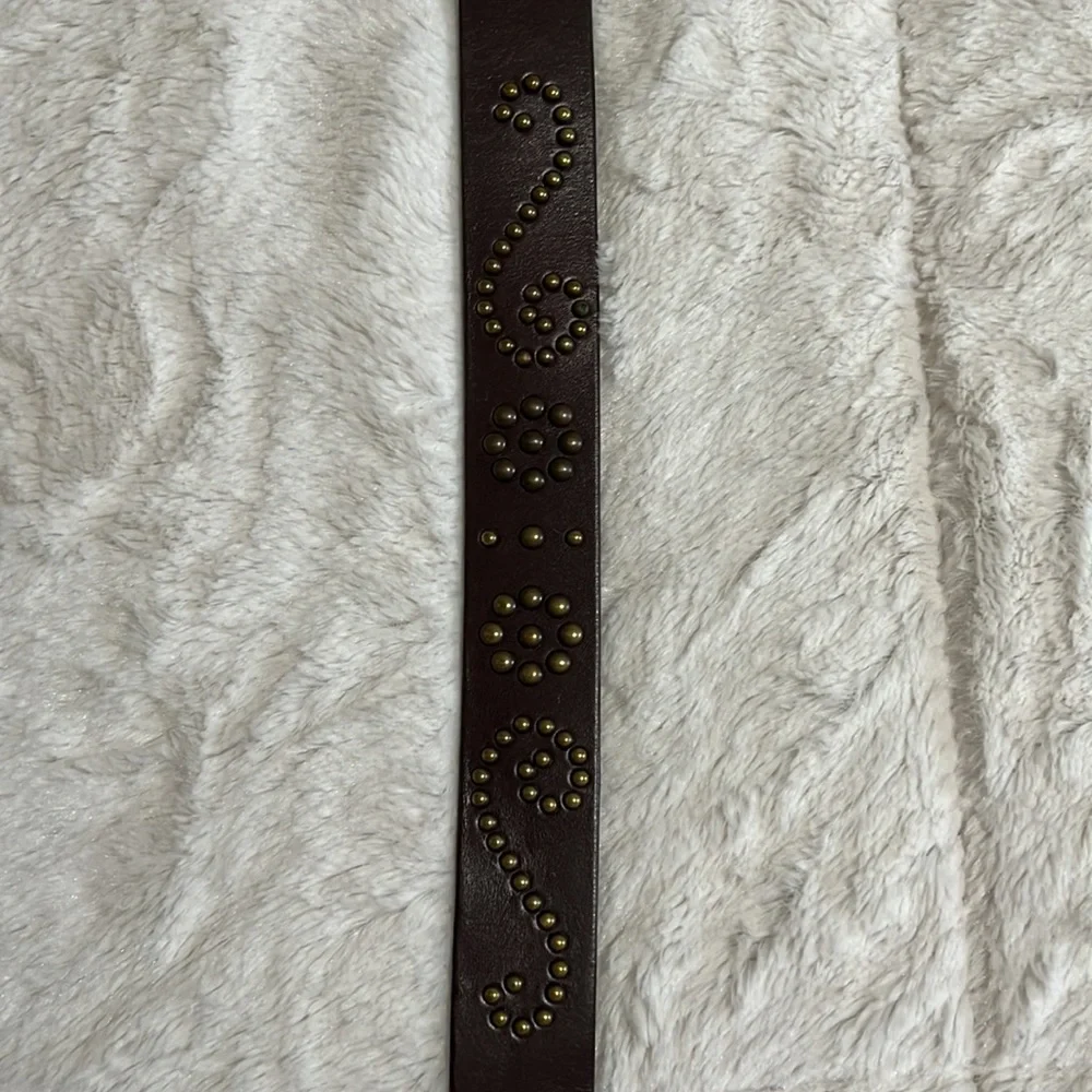 Express leather belt, size M